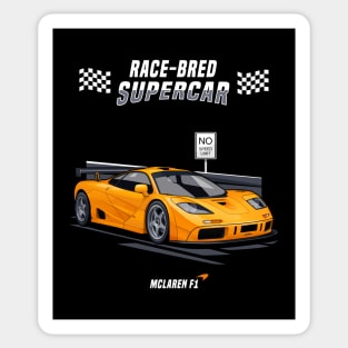 McLaren F1 (Race Bred Supercar) Sticker